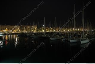 background night barcelona harbor 0001